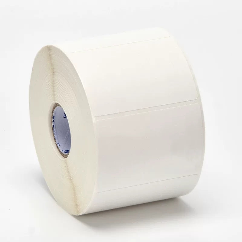 100x70mm Direct Thermal Removable Labels no Sticky Residue - 600 lables/roll