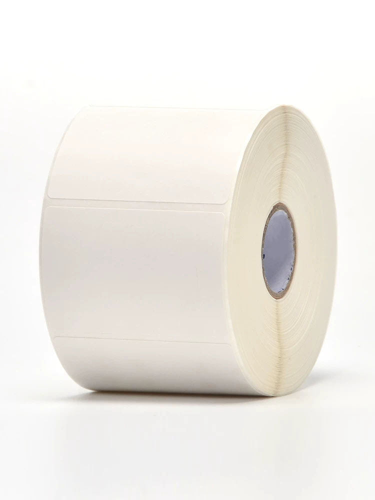 100x70mm Direct Thermal Removable Labels no Sticky Residue - 600 lables/roll
