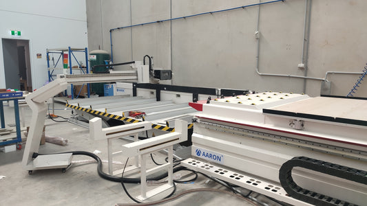 Aaron APEX 3600 x 1800 Upgraded Automatic Labelling CNC Nesting Machine