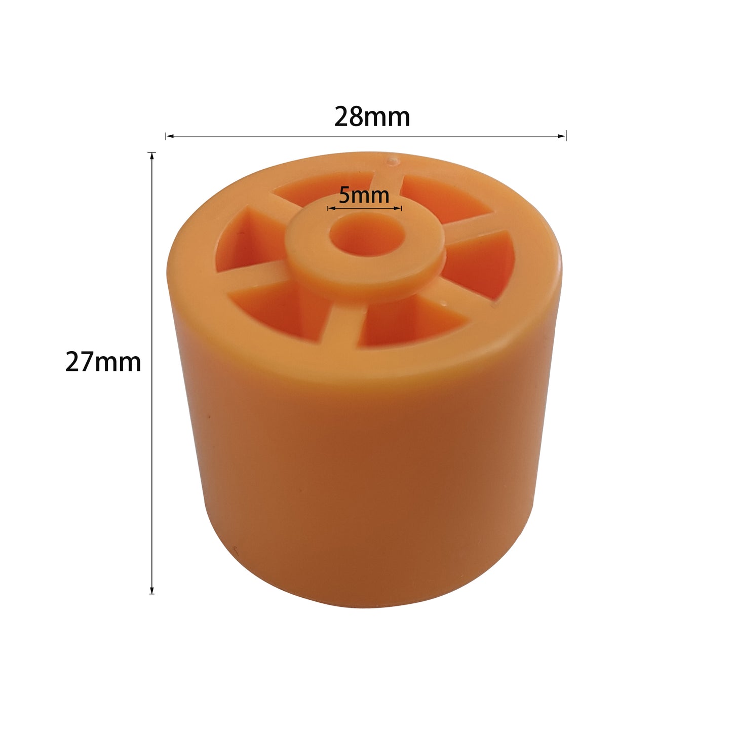 High quality fluent strip wheels conveyor rollers