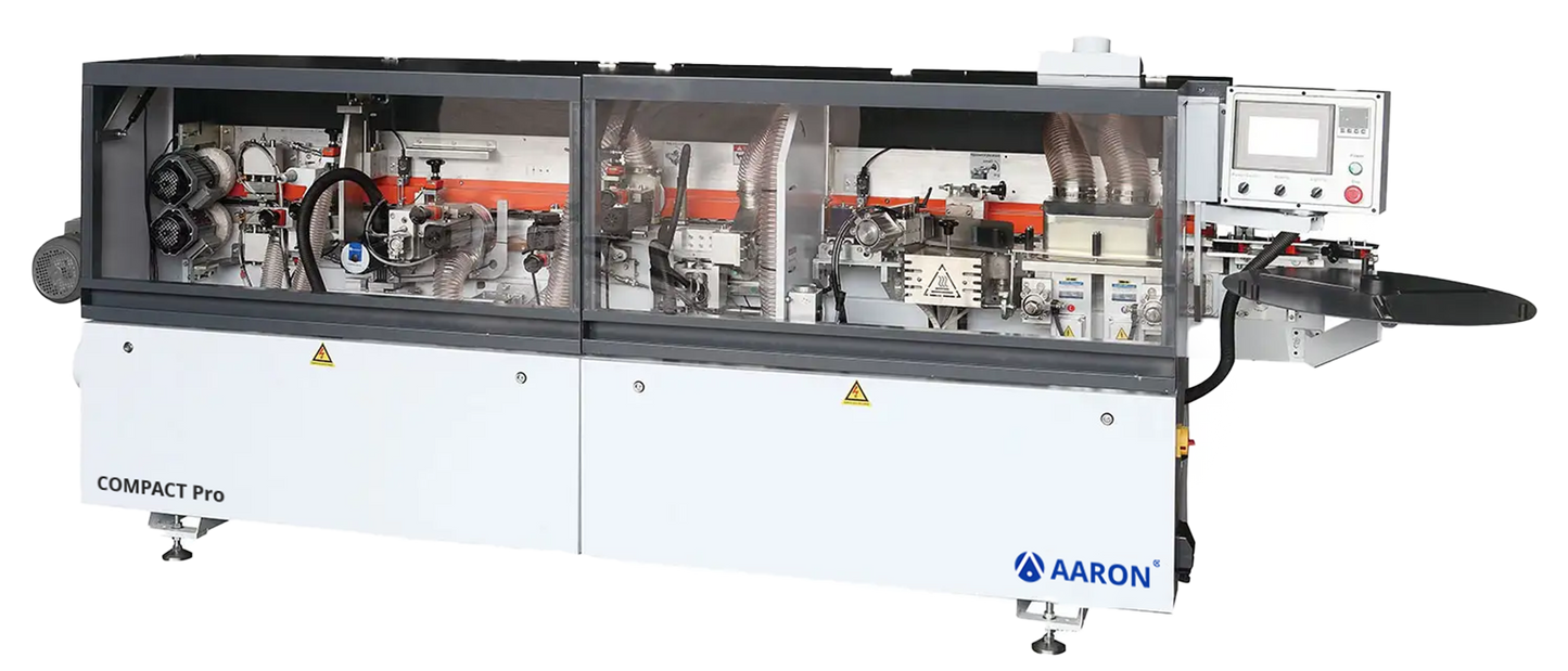 Aaron COMPACT Pro Edgebander - Pre-milling and Corner Rounding, Under 4 Metres