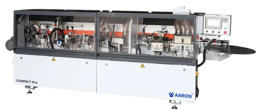 Aaron COMPACT Pro Edgebander - Pre-milling and Corner Rounding, Under 4 Metres
