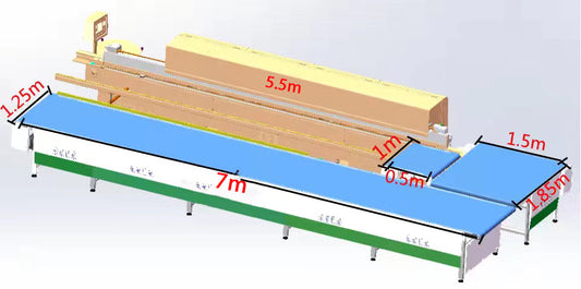 Edgebander Return Conveyor (Single Phase)