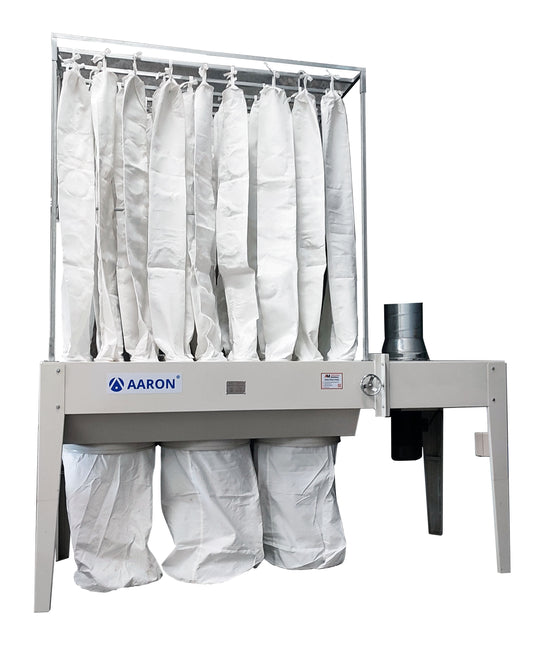 15kw Heavy duty three-phase multi-bag Dust Collector 3 Dust Collector Bags