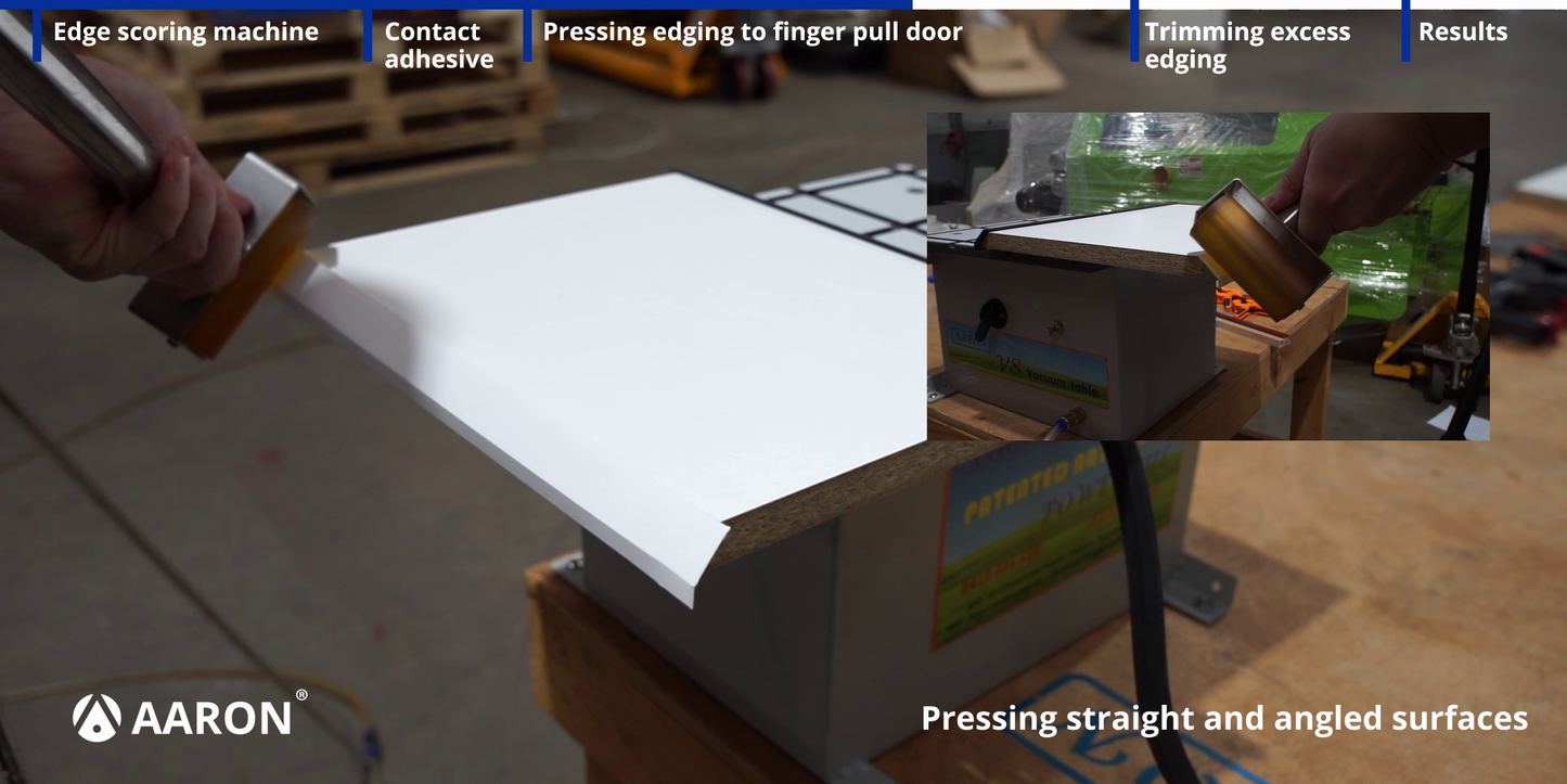 Aaron Manual Finger-Pull Door Package - The new affordable way to make finger pull doors by hand