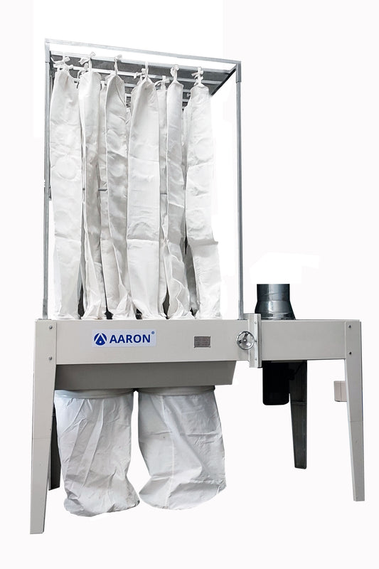 15kw Heavy duty three-phase multi-bag Dust Collector 2 dust collection bags