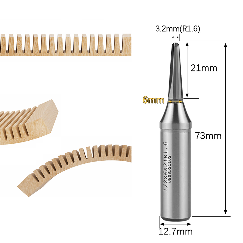 Bendy MDF V Groove TCT Router Bit