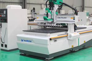Open image in slideshow, Aaron CNC 3600x 1200mm Premium CNC with Automatic Tool-Changer
