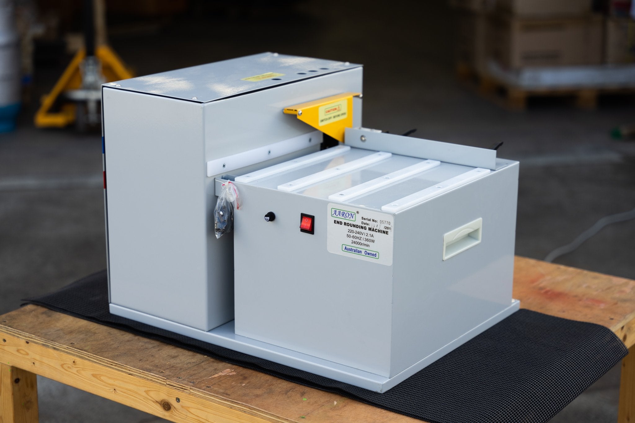 Aaron Corner Rounding Machine, End Rounding Machine - ERM-I – Aaron ...