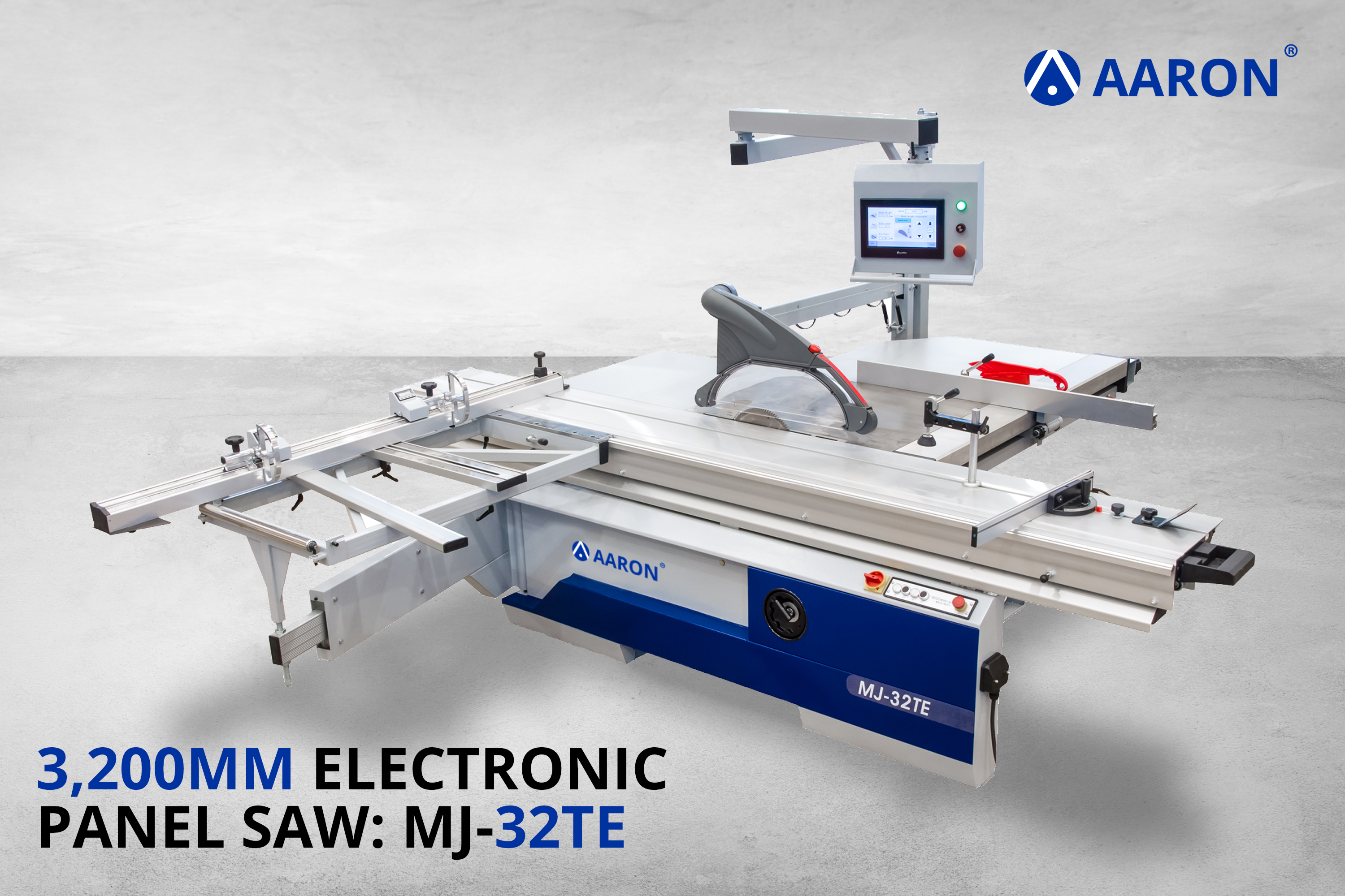 Aaron 3200mm Digital Precision Panel Saw MJ 32TE Aaron Group
